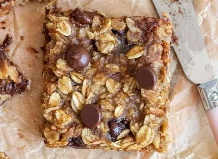 Banana Oatmeal Bars