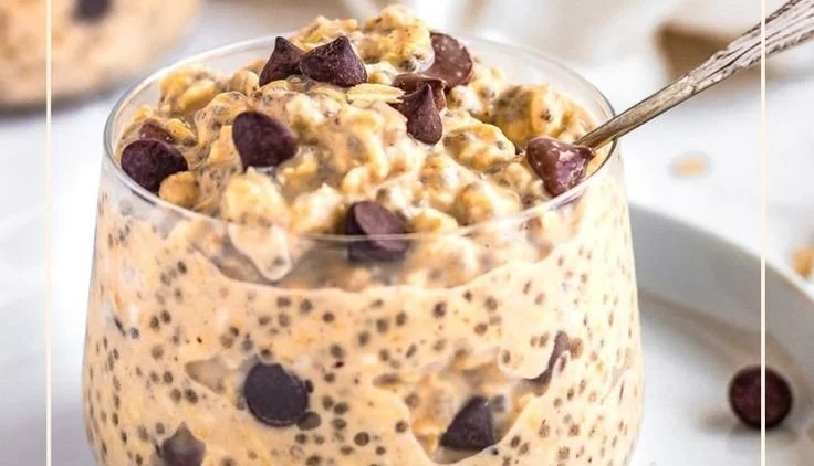 Cookie Dough Overnight Oats 8 Cookie Dough Overnight Oats