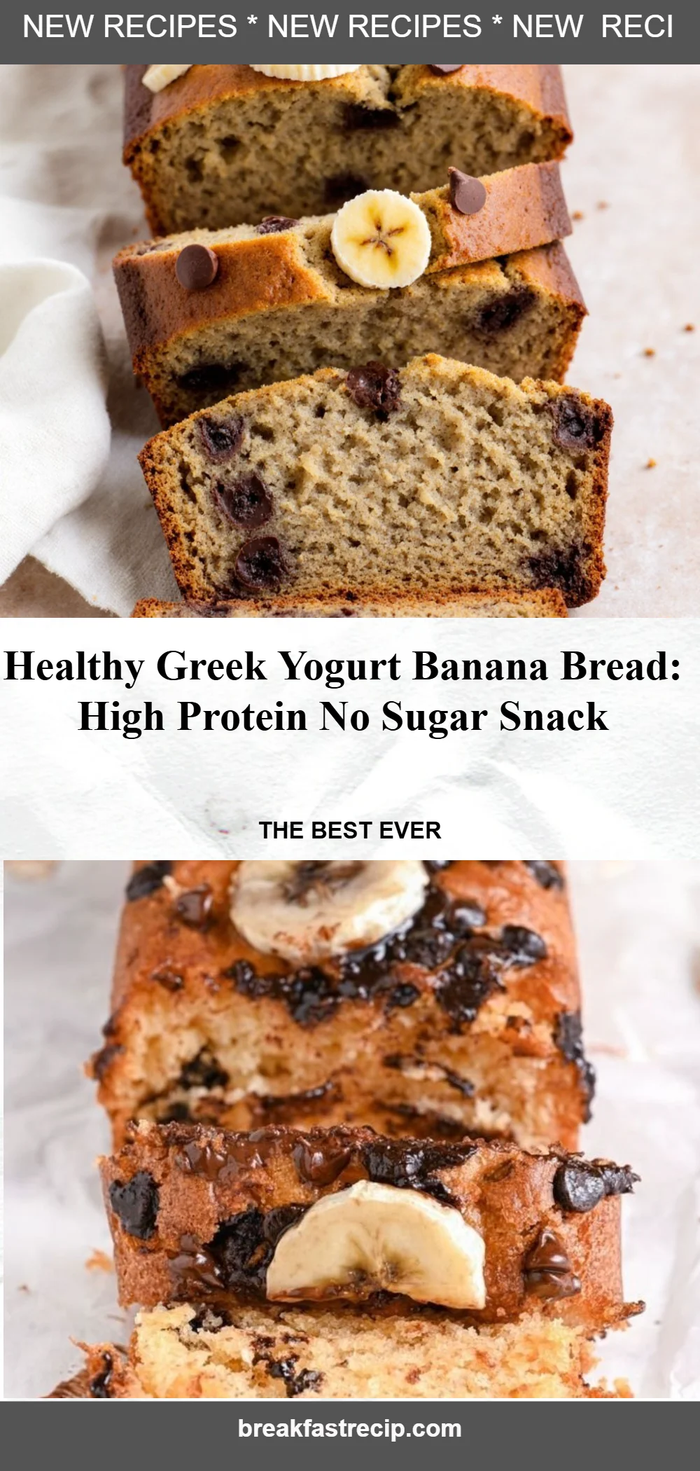 Greek Yogurt Banana Bread