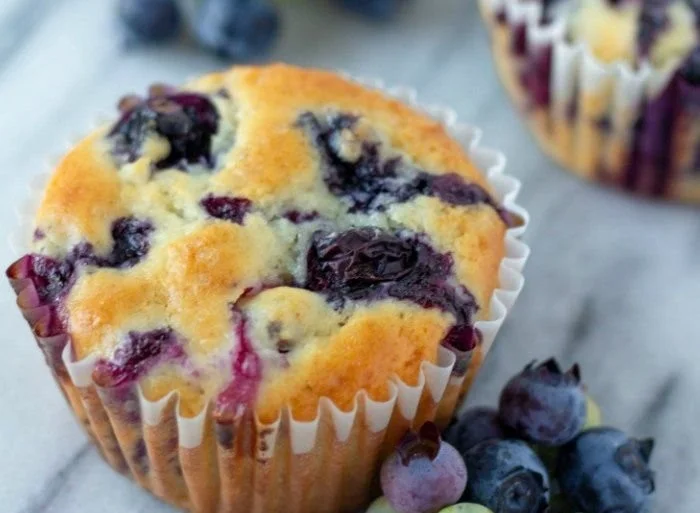 Greek Yogurt Blueberry Muffins 5 Greek Yogurt Blueberry Muffins