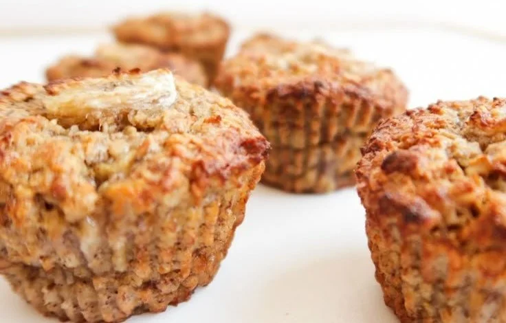 Healthy Banana Oatmeal Muffins 5 Healthy Banana Oatmeal Muffins