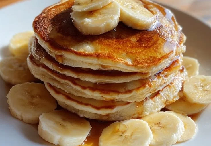 Healthy Blueberry Yogurt Pancakes