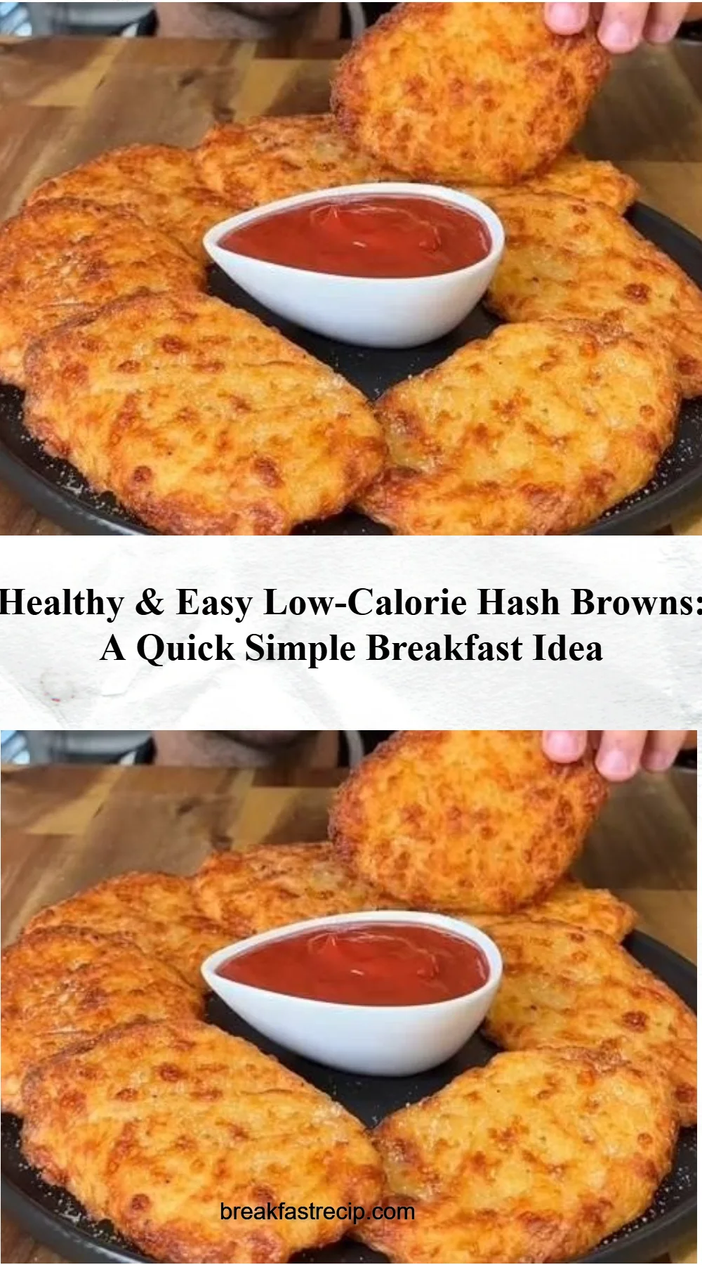 Healthy & Easy Low-Calorie Hash Browns