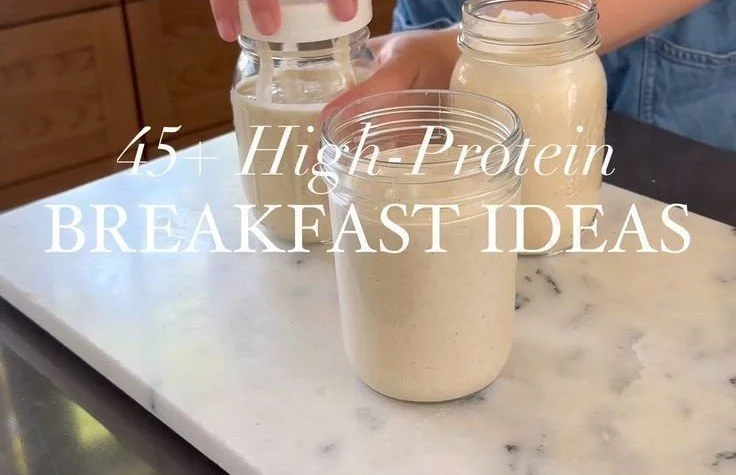 Healthy high-protein breakfast options for energy and nutrition
