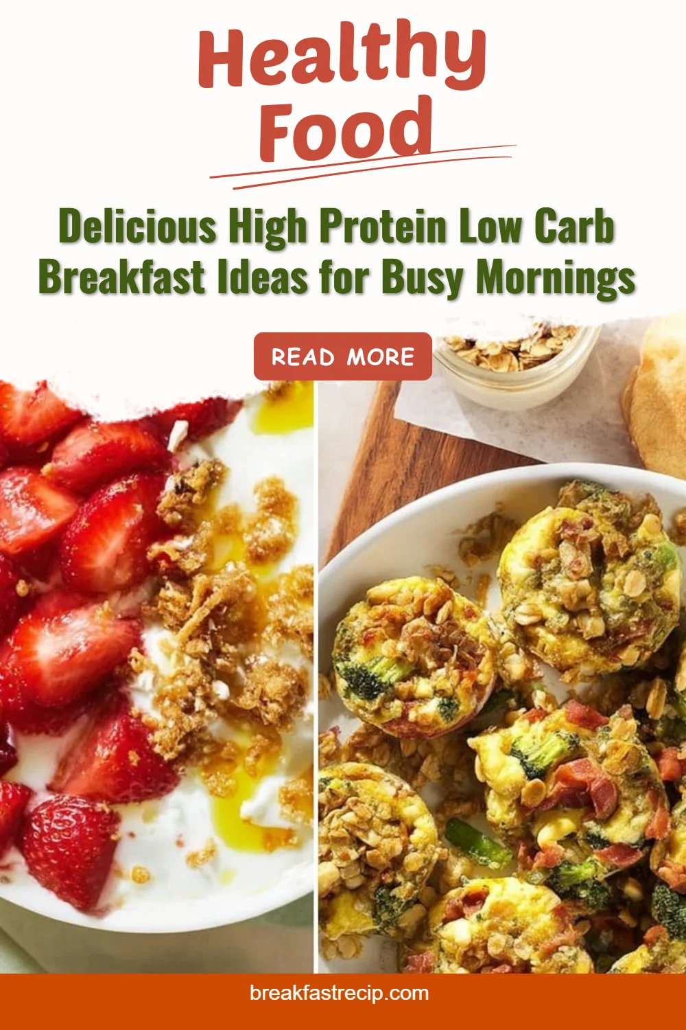 High Protein Low Carb Breakfast