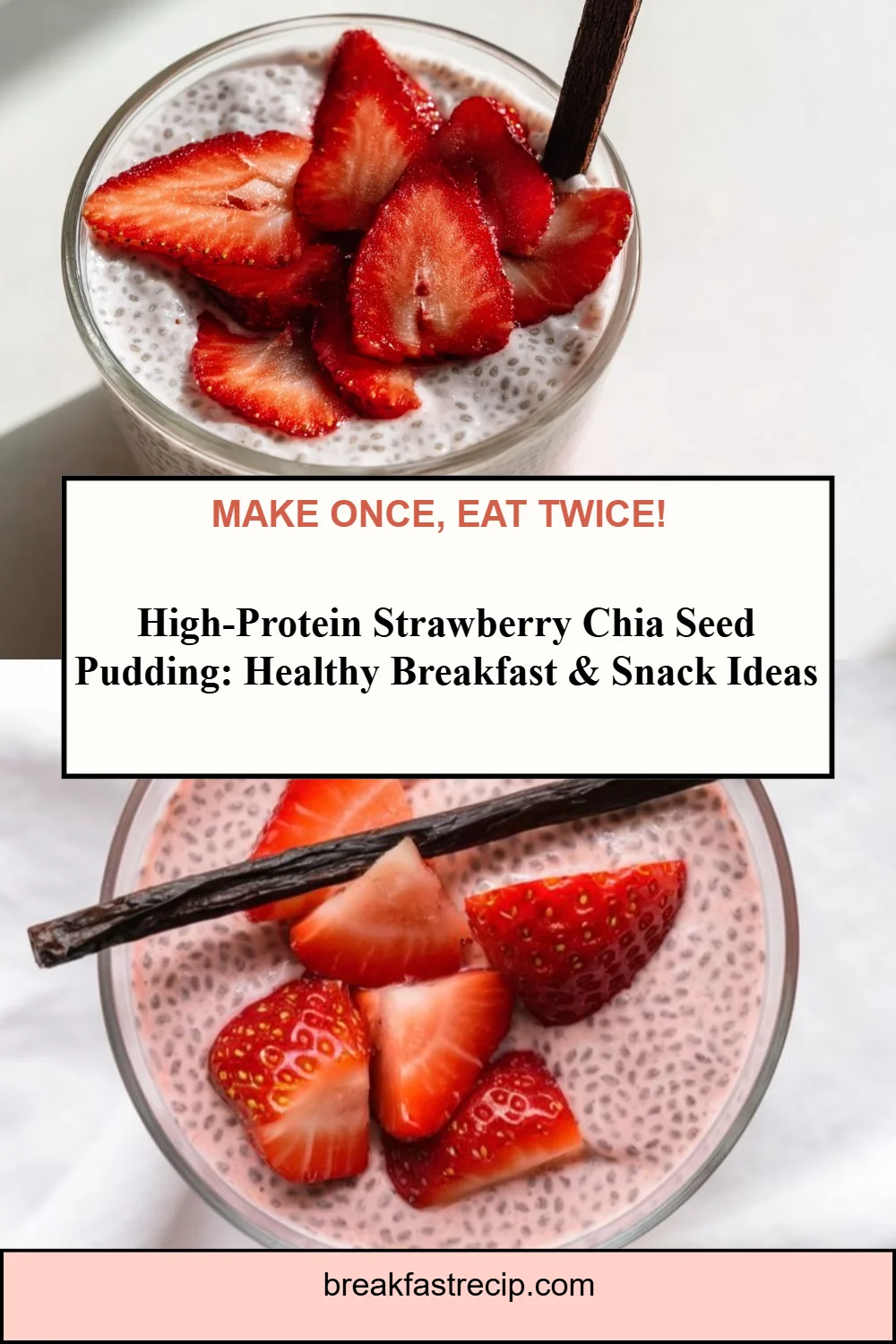 High-Protein Strawberry Chia Seed Pudding 5 High-Protein Strawberry Chia Seed Pudding