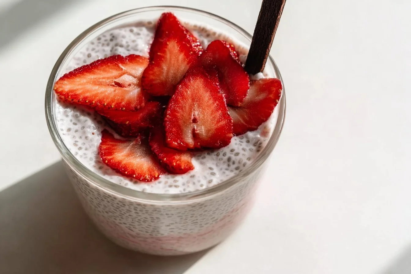High-Protein Strawberry Chia Seed Pudding 6 High-Protein Strawberry Chia Seed Pudding