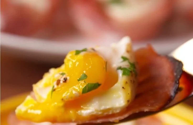Keto Egg Cups served on a plate, ideal for low-carb meals