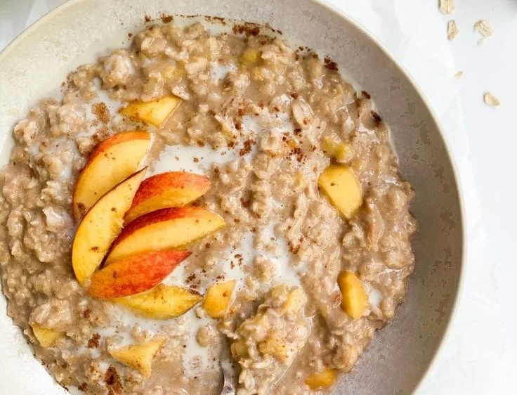 Peaches & Cream Oatmeal