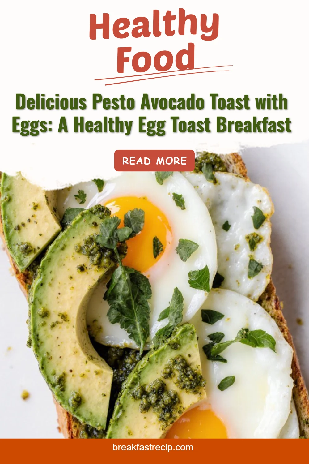 Pesto Avocado Toast with Eggs