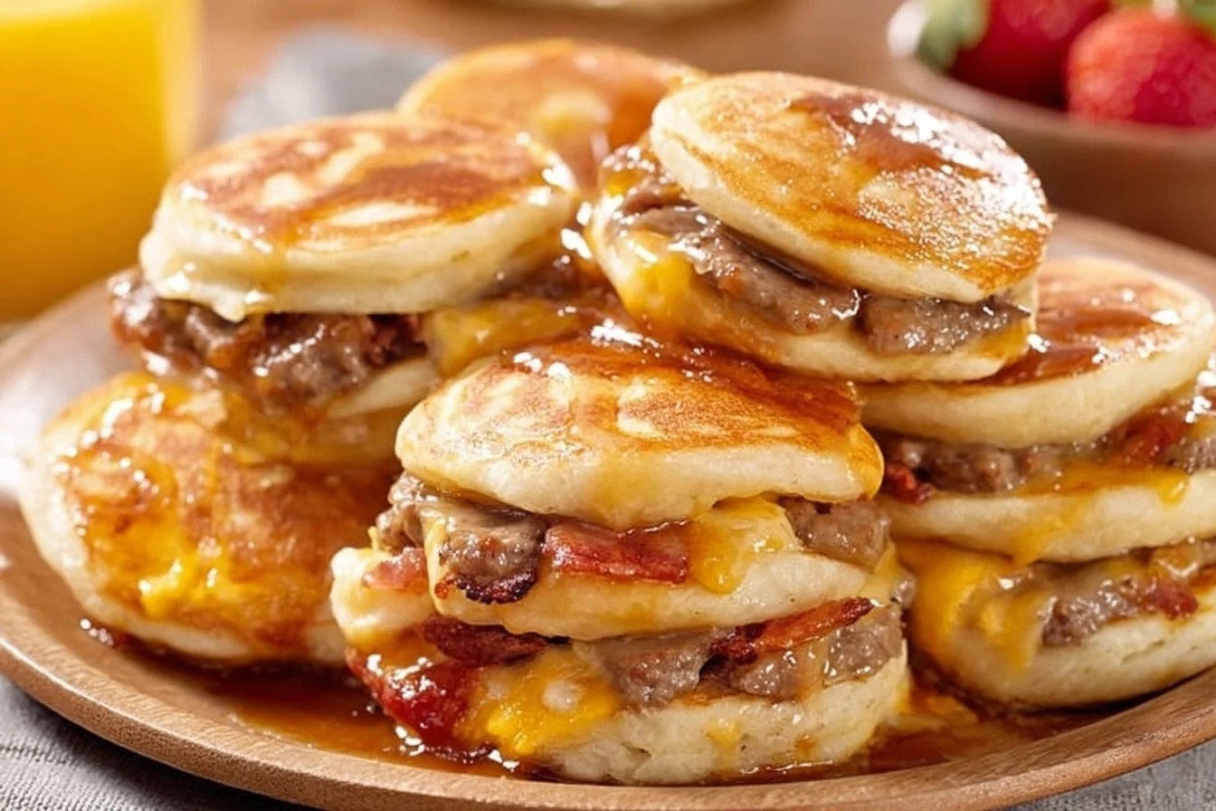 Sausage Pancake Bites