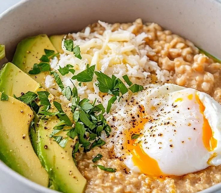 Savory Avocado Oatmeal