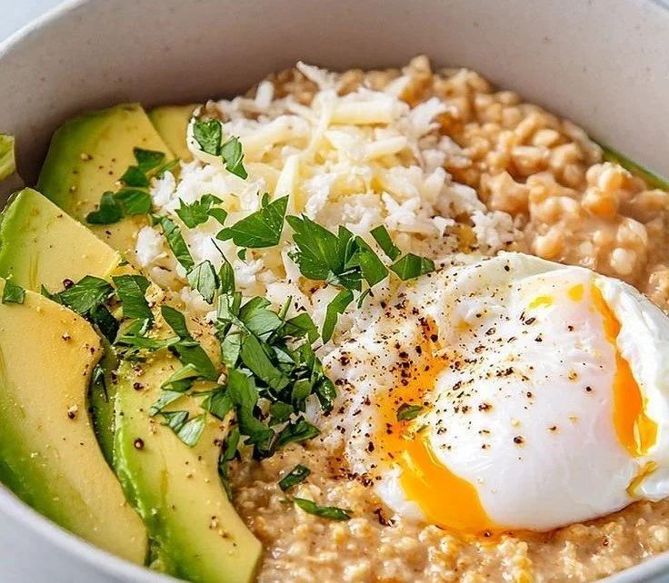Savory Avocado Oatmeal
