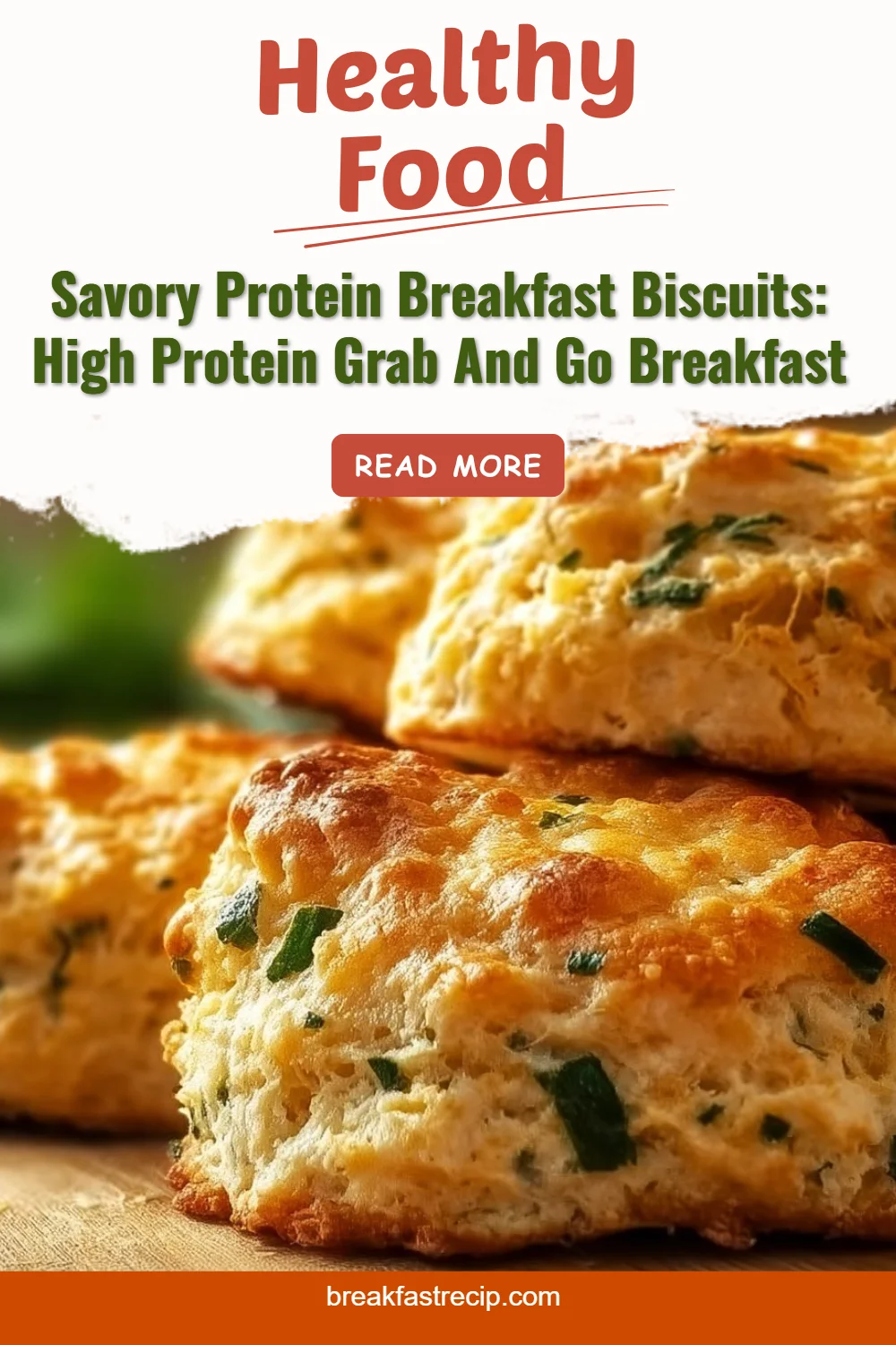 Savory Breakfast Protein Biscuits