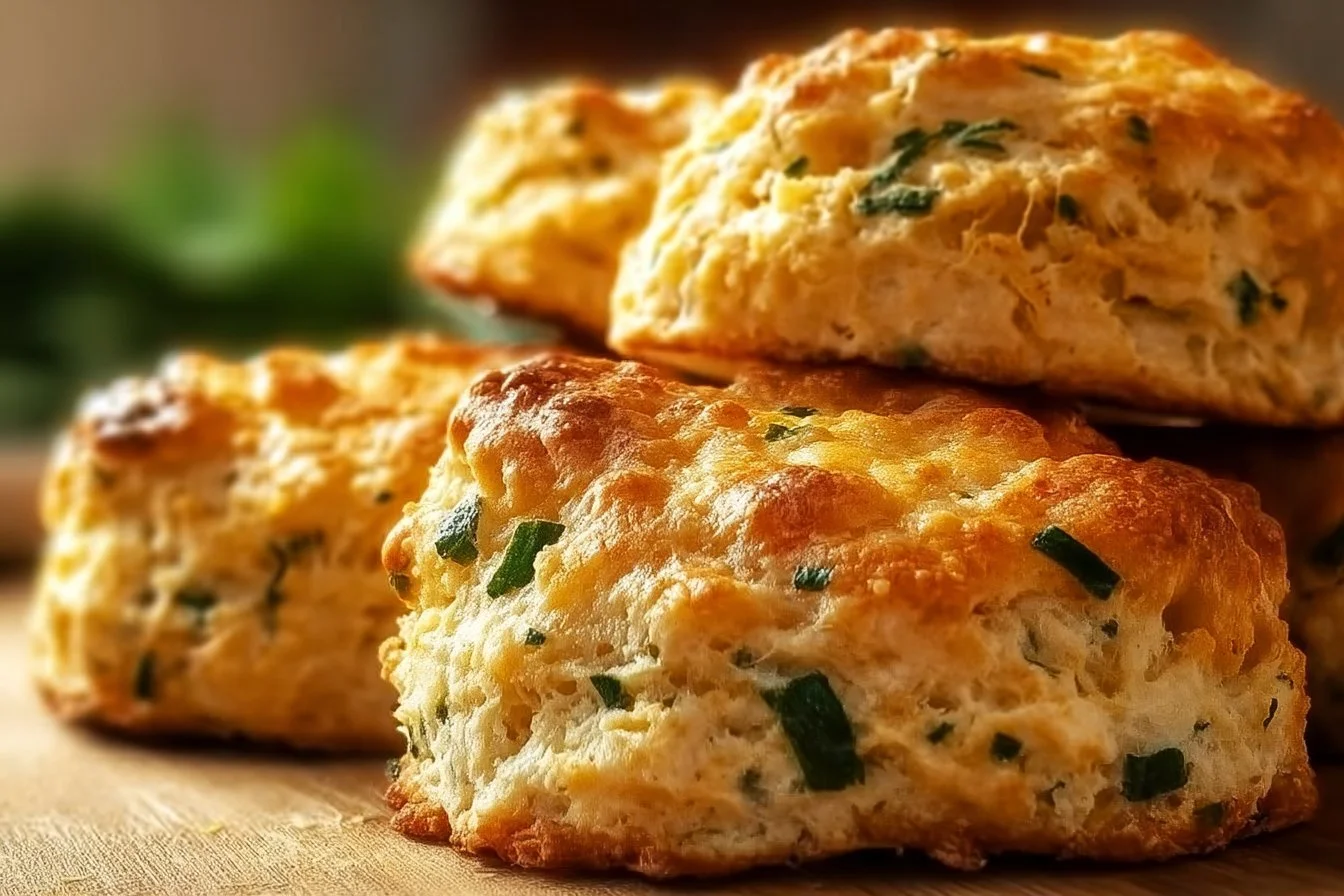 Savory Breakfast Protein Biscuits