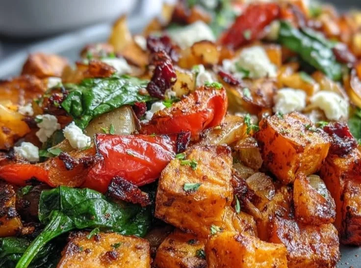 Sweet Potato Orange Hash