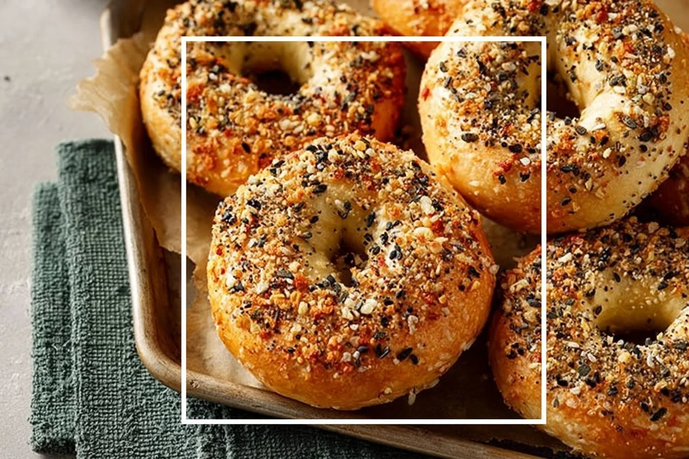 Two-Ingredient Keto Cottage Cheese Bagels ready to serve for a healthy breakfast