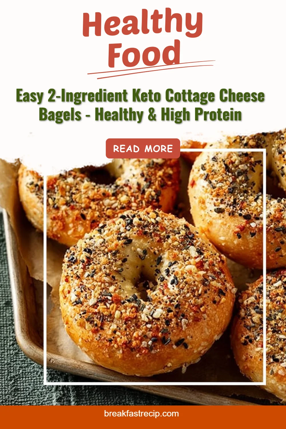2-Ingredient Keto Cottage Cheese Bagels