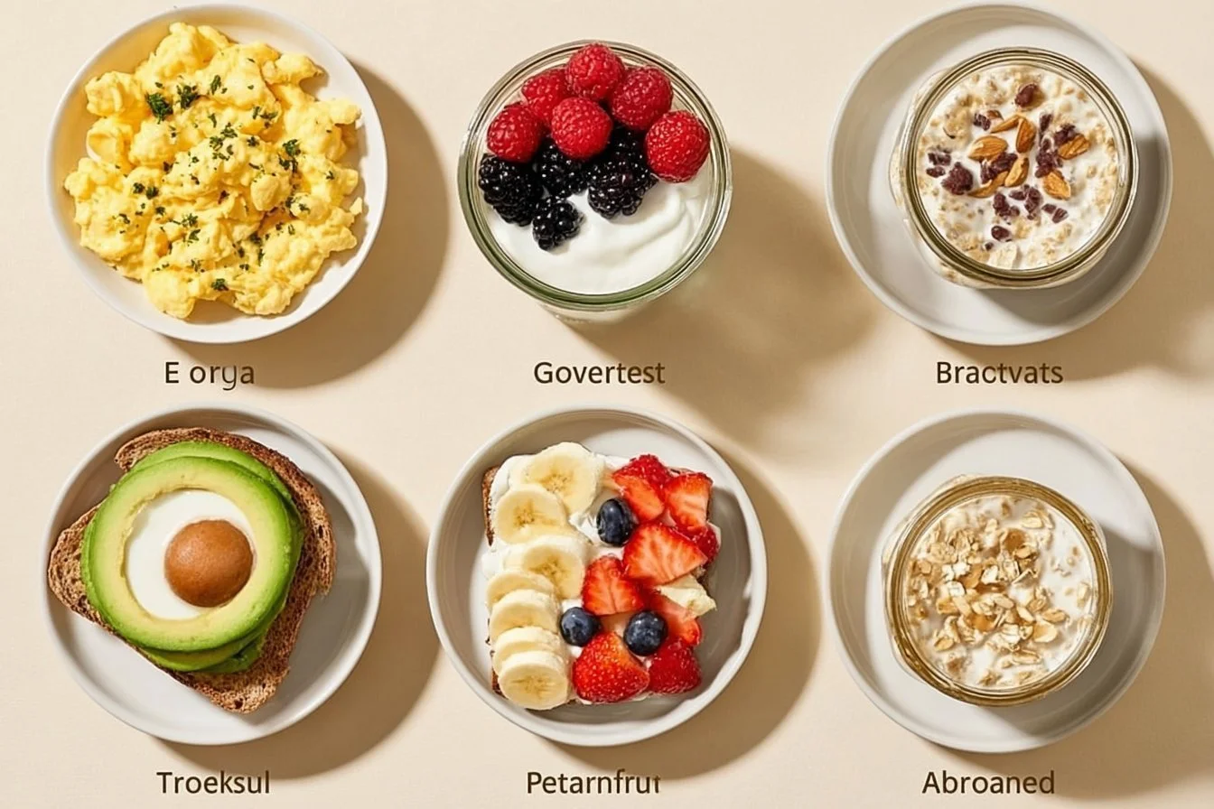 5-Minute Protein Breakfasts