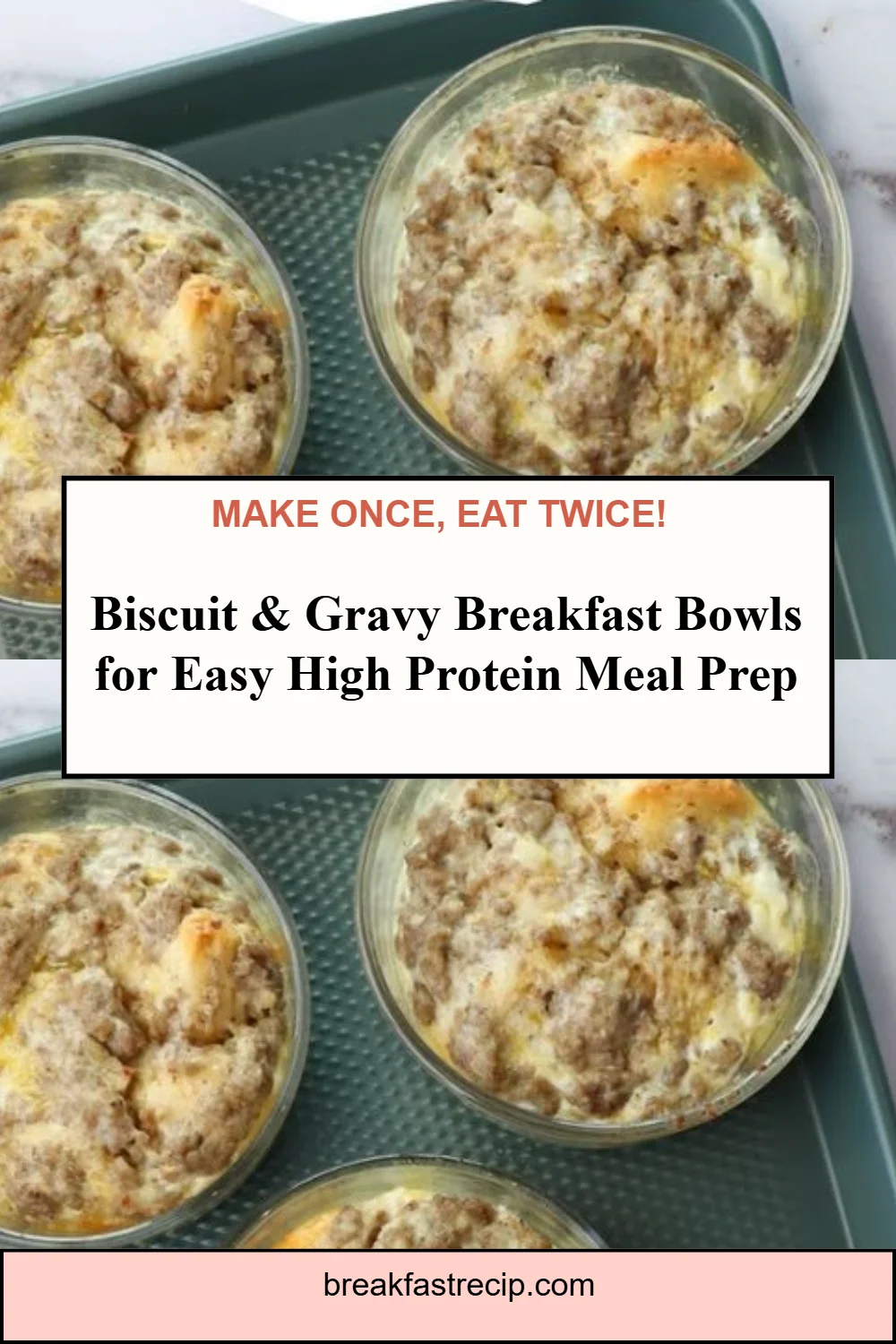 Biscuit & Gravy Breakfast Bowls 7 Biscuit & Gravy Breakfast Bowls