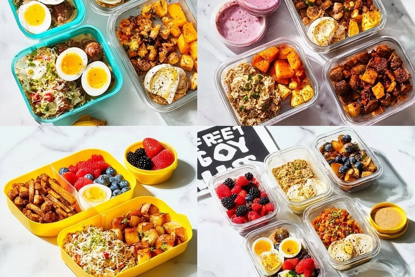 Delicious breakfast meal prep ideas for quick and healthy mornings