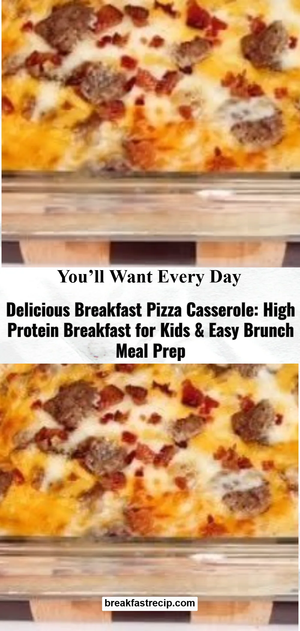 Breakfast Pizza Casserole