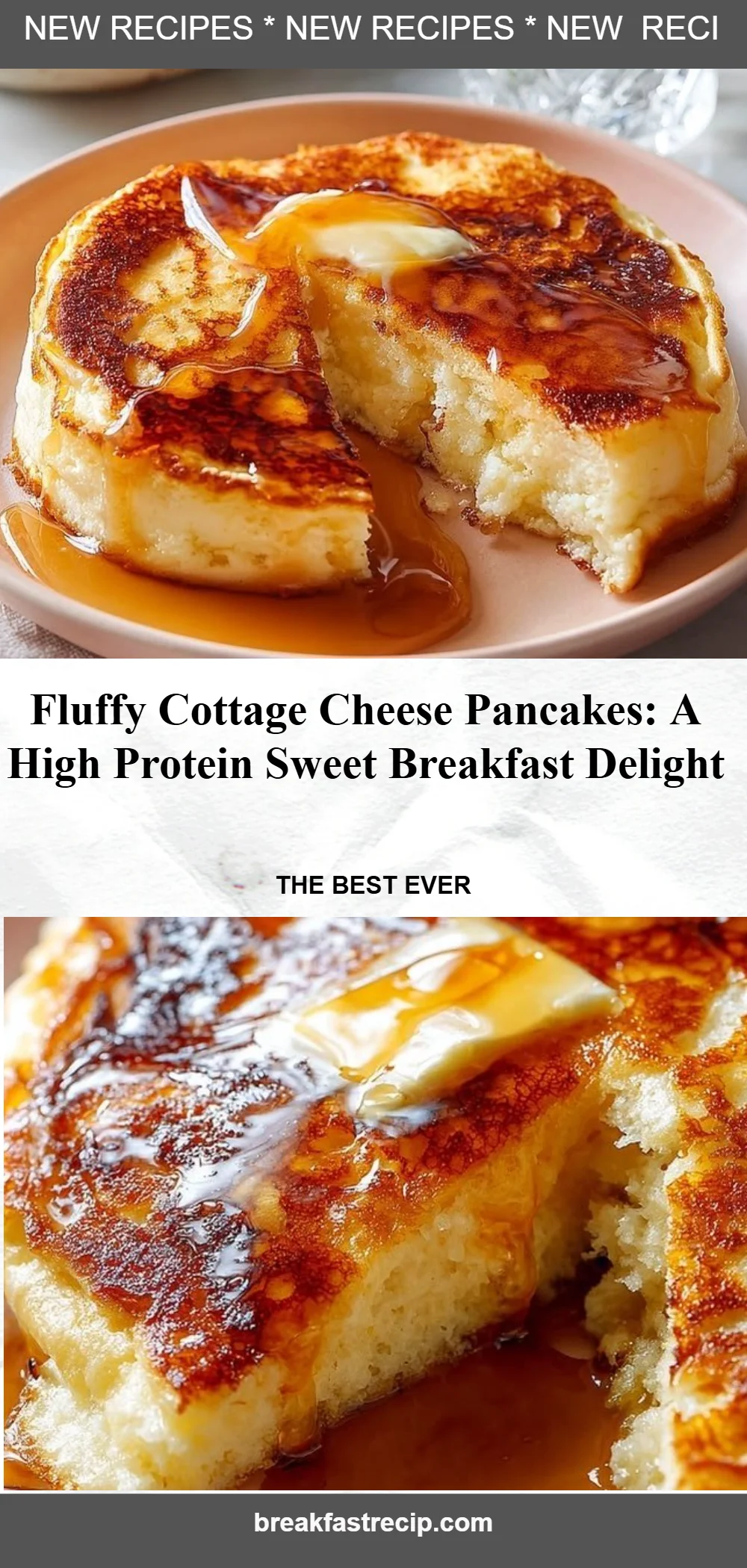 Cottage Cheese Pancakes