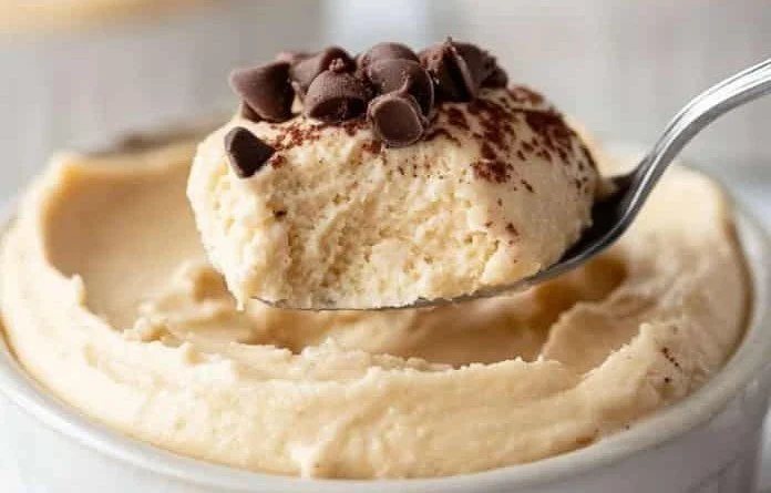 Cottage Cheese Peanut Butter Mousse 5 Delicious Cottage Cheese Peanut Butter Mousse in a bowl