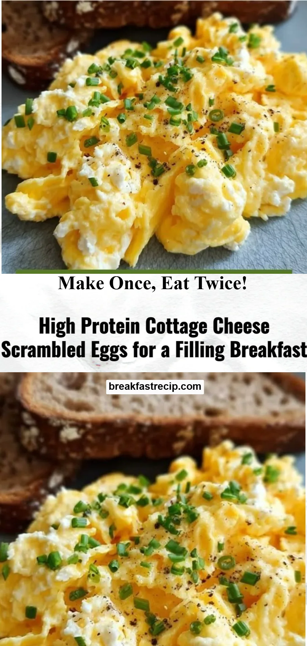 Cottage Cheese Scrambled Eggs