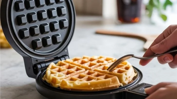 Crispy Protein Waffles