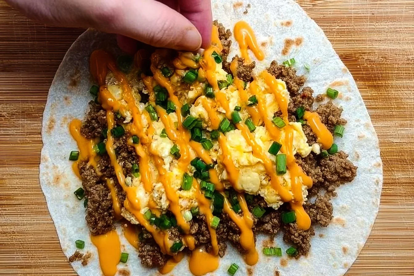 Easiest High-Protein Breakfast Burritos