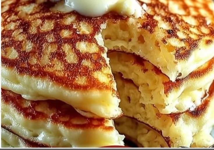 Flourless Cottage Cheese Pancakes