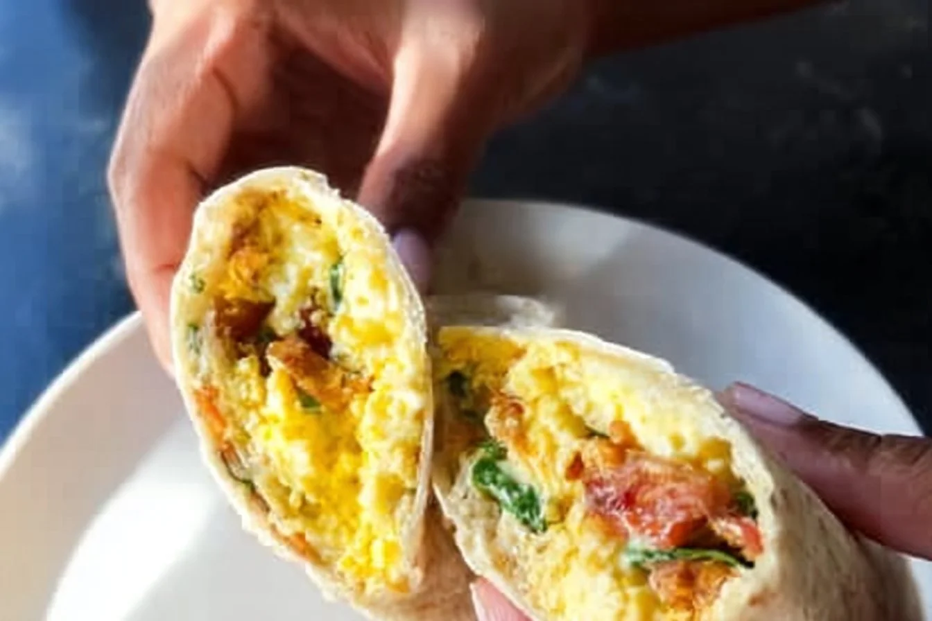 Healthy Breakfast Wrap