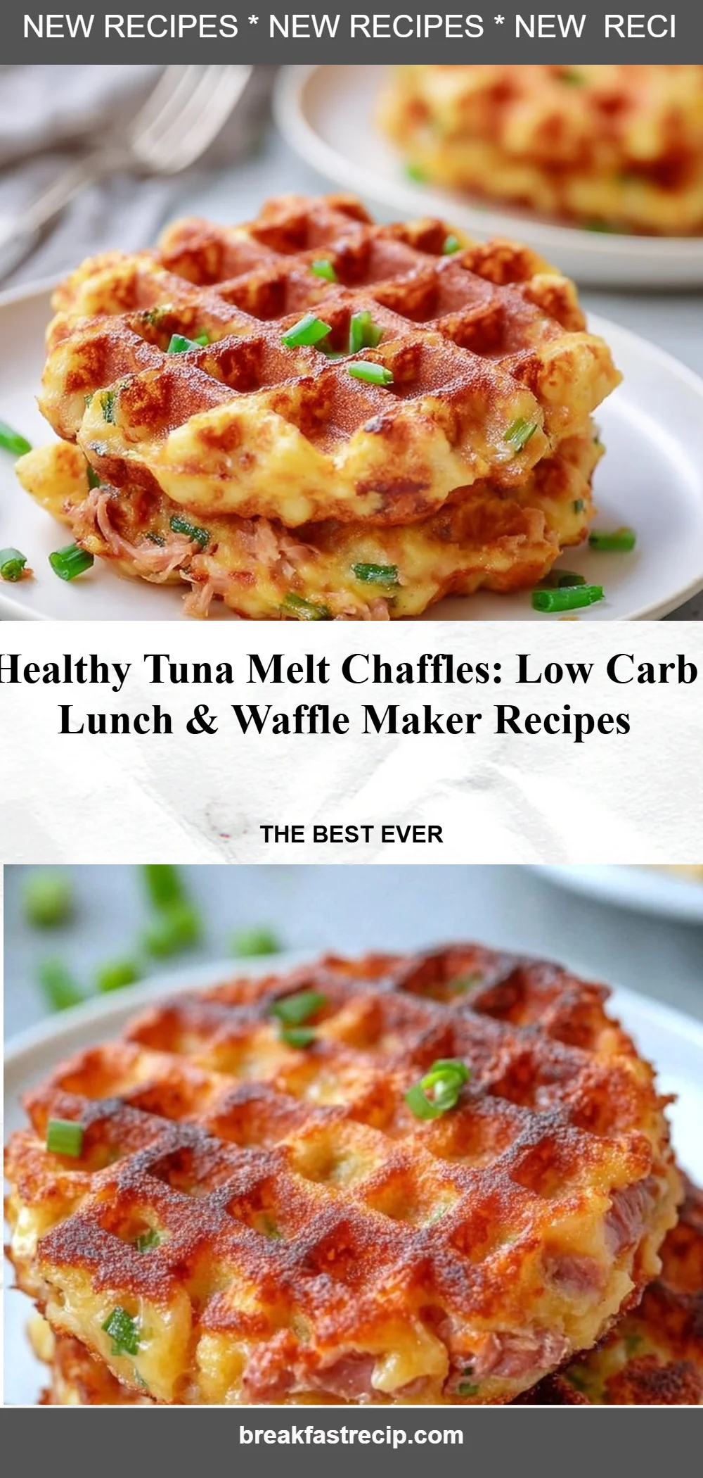 Healthy Tuna Melt Chaffles