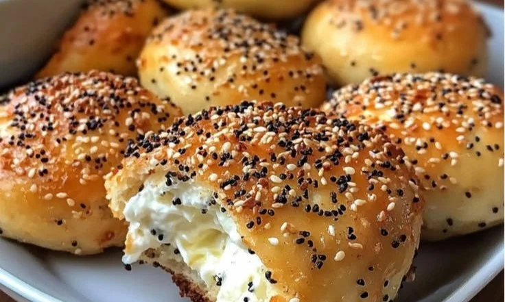 High-Protein Bagel Bites