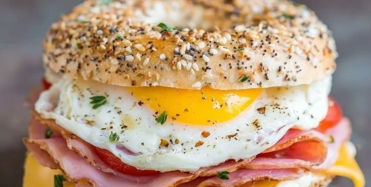 High Protein Breakfast Bagel Thin