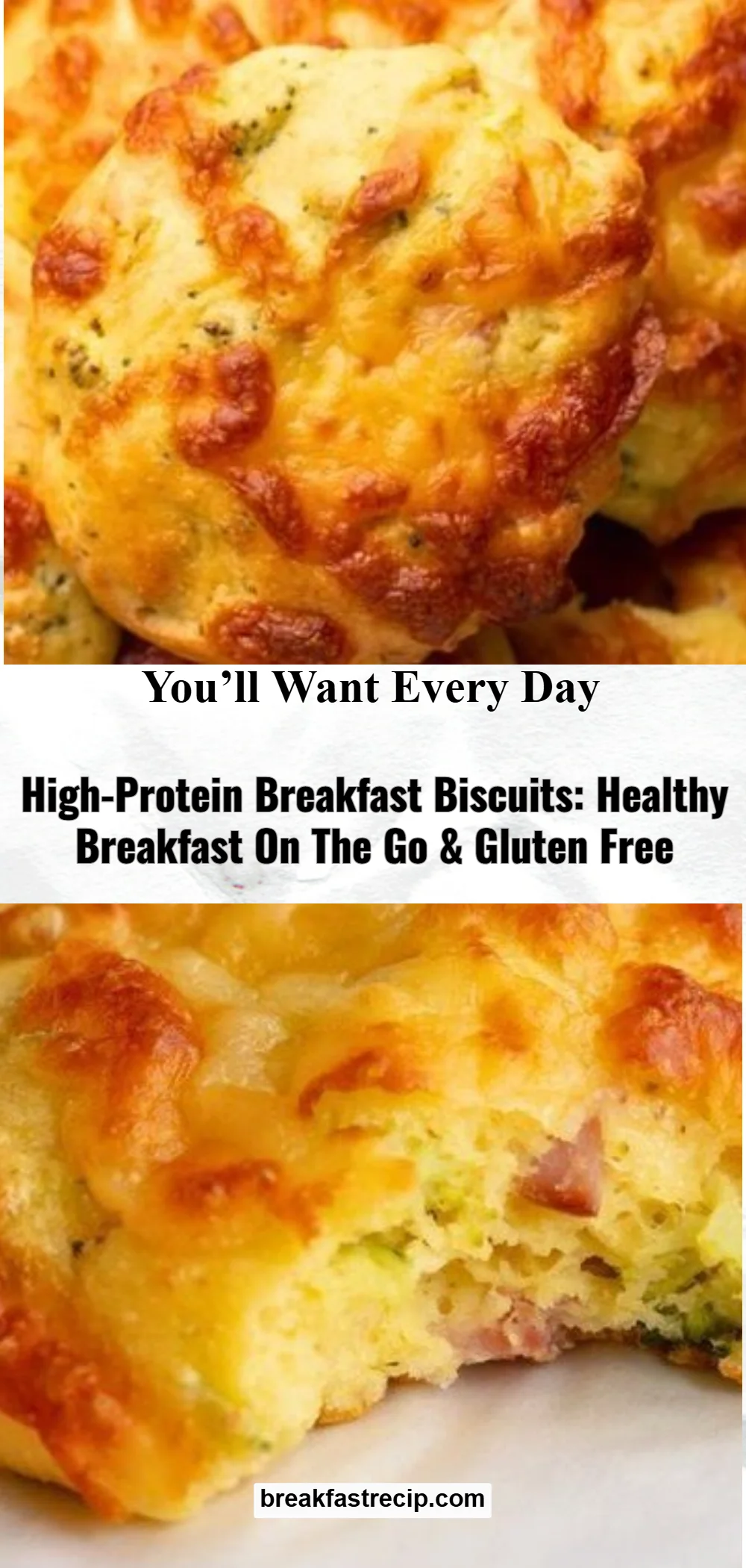 High-Protein Breakfast Biscuits