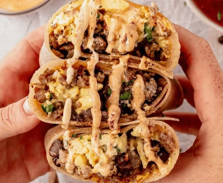 High-Protein Breakfast Burrito