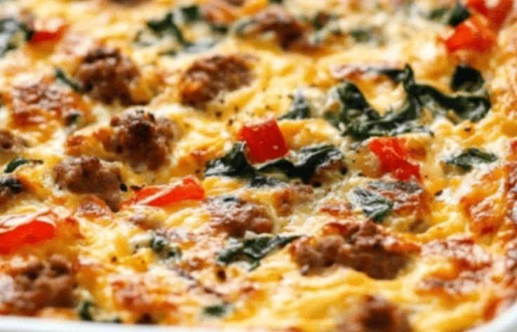 High-Protein Breakfast Casserole
