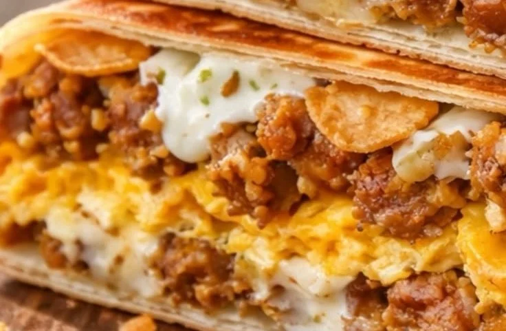 High-Protein Breakfast Crunchwrap