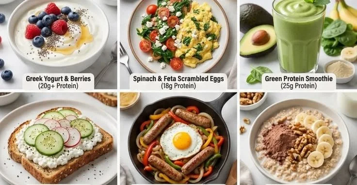 High-Protein Breakfast Ideas 5 High-Protein Breakfast Ideas