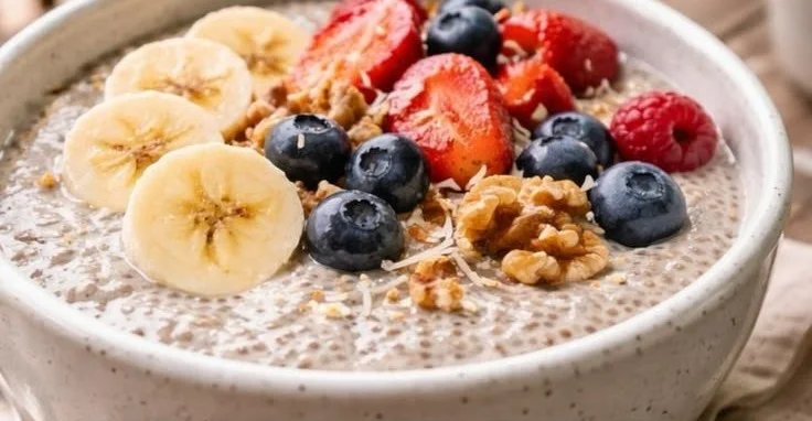 High Protein Chia Seed Pudding