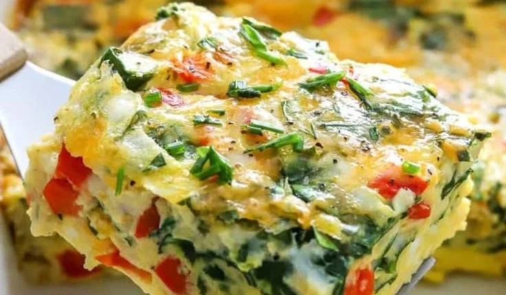 High-Protein Cottage Cheese Egg Bake