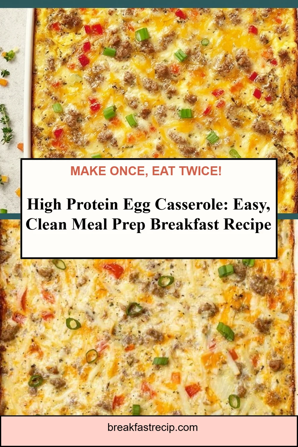 High Protein Egg Casserole