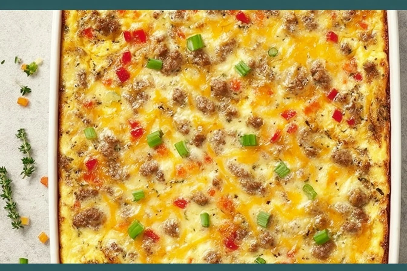High Protein Egg Casserole