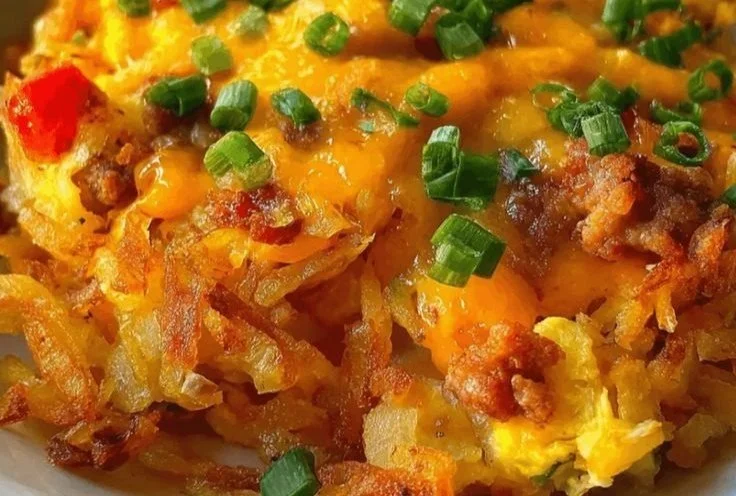 High-Protein Loaded Hash Browns