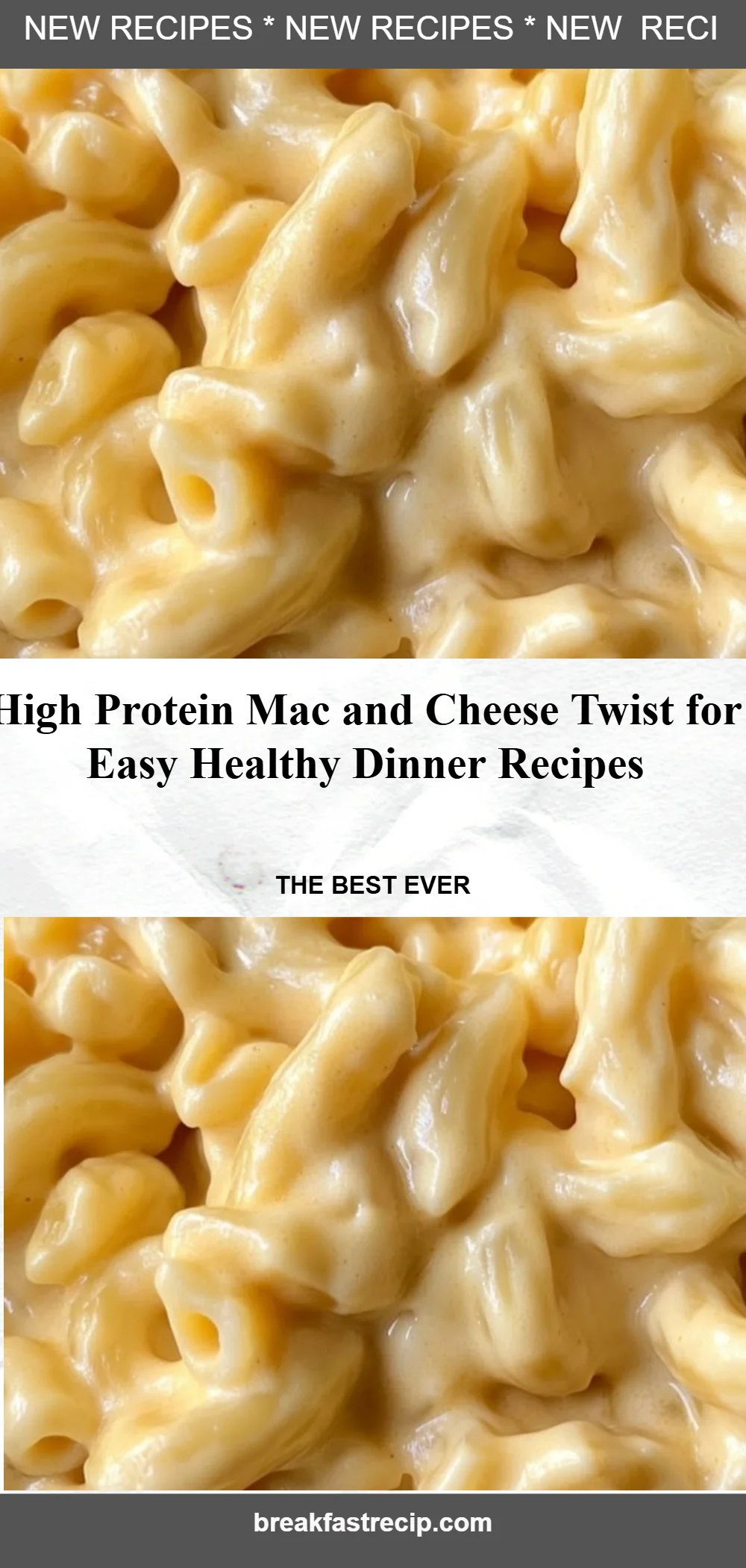 High Protein Mac and Cheese