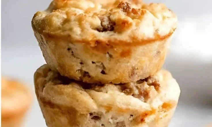 High protein McGriddle Bites on a plate for a nutritious breakfast option