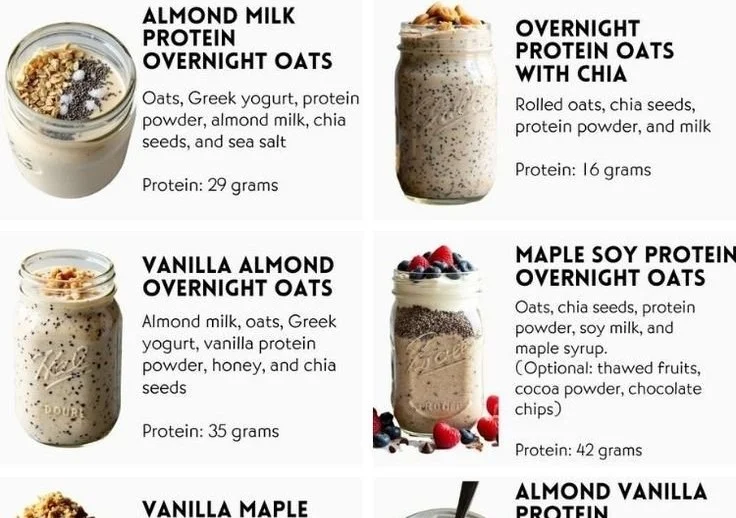High Protein Overnight Oats