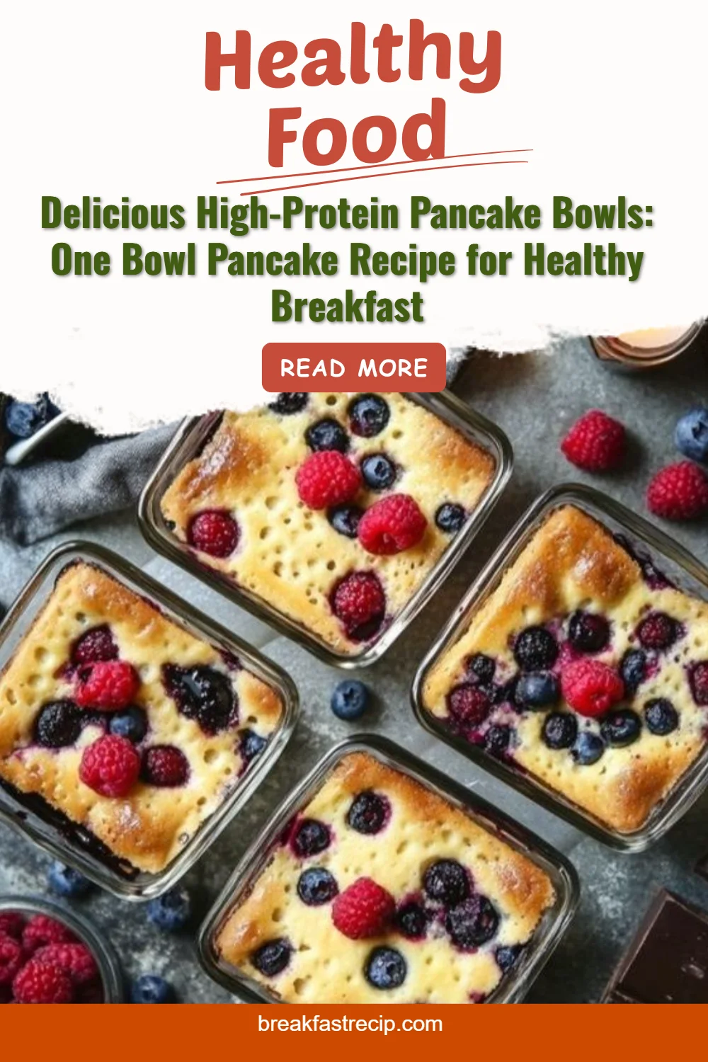 High-Protein Pancake Bowl